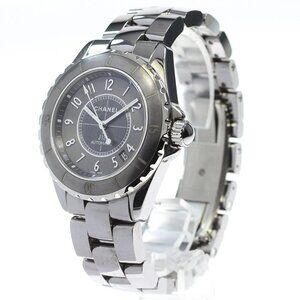 CHANEL J12 Chromatic 38mm H2979 Gray Dial Automatic Men's Watch_848882